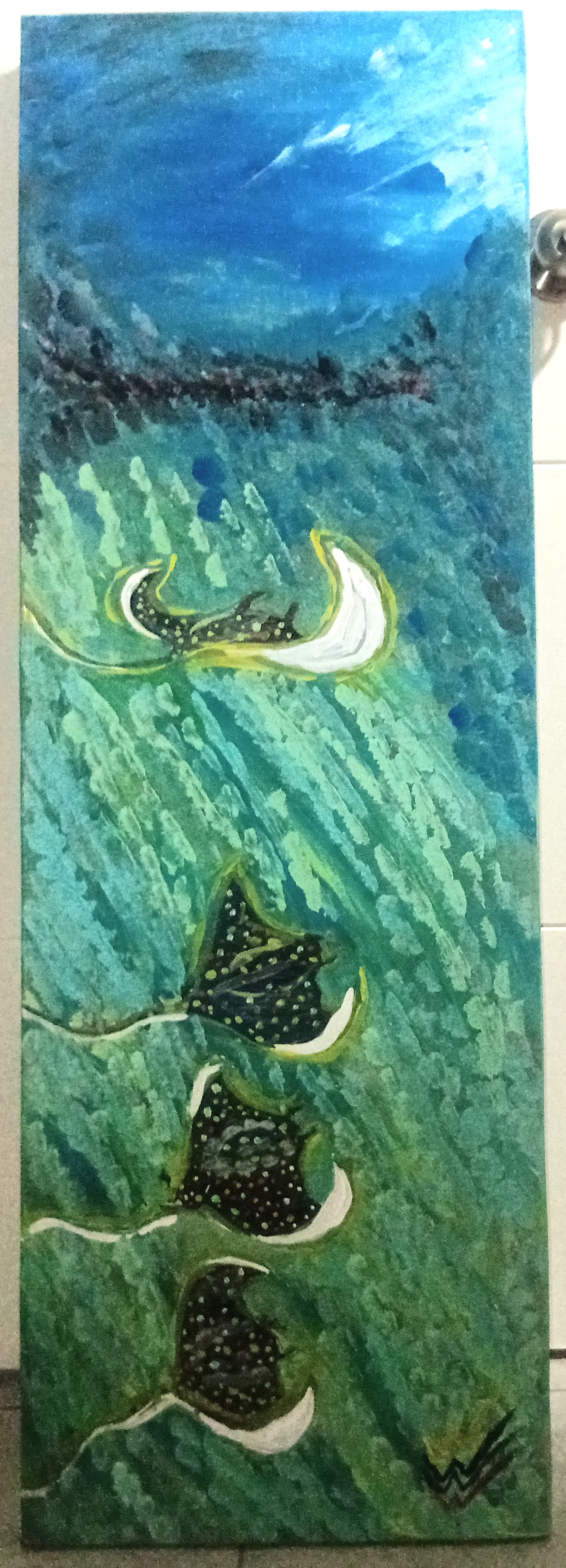 Mantarrayas en plural